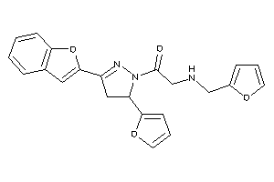 1-[3-(benzofuran-2-yl)-5-(2-furyl)-2-pyrazolin-1-yl]-2-(2-furfurylamino)ethanone