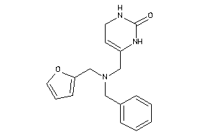 6-[[benzyl(2-furfuryl)amino]methyl]-3,4-dihydro-1H-pyrimidin-2-one