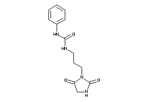 Image of 1-[3-(2,5-diketoimidazolidin-1-yl)propyl]-3-phenyl-urea