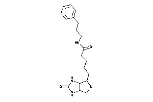 5-(2-keto-1,3,3a,4,6,6a-hexahydrothieno[3,4-d]imidazol-4-yl)-N-(3-phenylpropyl)valeramide