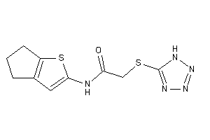 N-(5,6-dihydro-4H-cyclopenta[b]thiophen-2-yl)-2-(1H-tetrazol-5-ylthio)acetamide