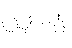 N-cyclohexyl-2-(1H-tetrazol-5-ylthio)acetamide