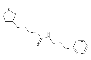 5-(dithiolan-3-yl)-N-(3-phenylpropyl)valeramide