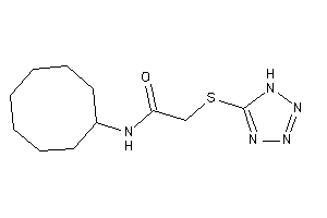 N-cyclooctyl-2-(1H-tetrazol-5-ylthio)acetamide