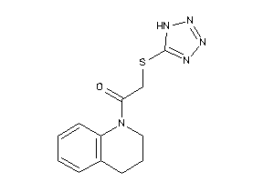 1-(3,4-dihydro-2H-quinolin-1-yl)-2-(1H-tetrazol-5-ylthio)ethanone