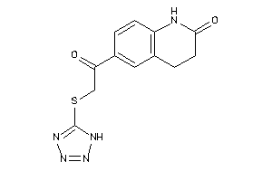 6-[2-(1H-tetrazol-5-ylthio)acetyl]-3,4-dihydrocarbostyril