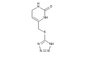 6-[(1H-tetrazol-5-ylthio)methyl]-3,4-dihydro-1H-pyrimidin-2-one