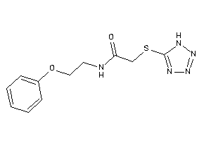 N-(2-phenoxyethyl)-2-(1H-tetrazol-5-ylthio)acetamide