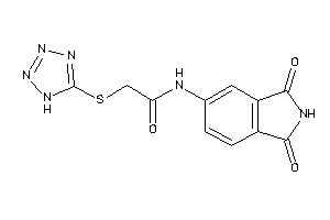 N-(1,3-diketoisoindolin-5-yl)-2-(1H-tetrazol-5-ylthio)acetamide