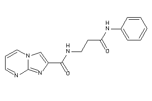 N-(3-anilino-3-keto-propyl)imidazo[1,2-a]pyrimidine-2-carboxamide