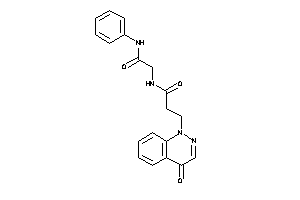 N-(2-anilino-2-keto-ethyl)-3-(4-ketocinnolin-1-yl)propionamide