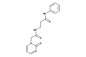 3-[[2-(2-ketopyrimidin-1-yl)acetyl]amino]-N-phenyl-propionamide