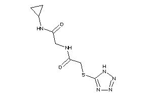 N-cyclopropyl-2-[[2-(1H-tetrazol-5-ylthio)acetyl]amino]acetamide