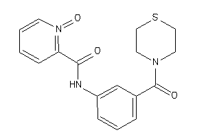 1-keto-N-[3-(thiomorpholine-4-carbonyl)phenyl]picolinamide