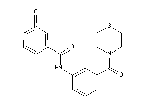 1-keto-N-[3-(thiomorpholine-4-carbonyl)phenyl]nicotinamide