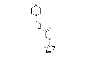 N-(2-morpholinoethyl)-2-(1H-tetrazol-5-ylthio)acetamide