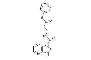 Image of N-(3-anilino-3-keto-propyl)-1H-pyrrolo[2,3-b]pyridine-3-carboxamide