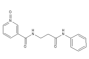 N-(3-anilino-3-keto-propyl)-1-keto-nicotinamide