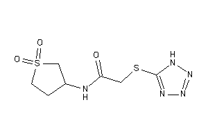 N-(1,1-diketothiolan-3-yl)-2-(1H-tetrazol-5-ylthio)acetamide