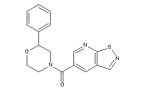 Isothiazolo[5,4-b]pyridin-5-yl-(2-phenylmorpholino)methanone