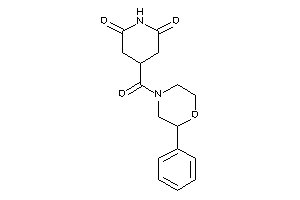 4-(2-phenylmorpholine-4-carbonyl)piperidine-2,6-quinone