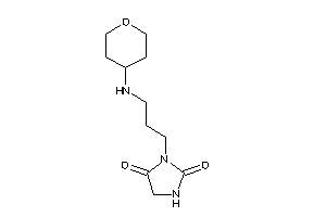 Image of 3-[3-(tetrahydropyran-4-ylamino)propyl]hydantoin