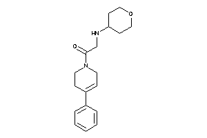 1-(4-phenyl-3,6-dihydro-2H-pyridin-1-yl)-2-(tetrahydropyran-4-ylamino)ethanone