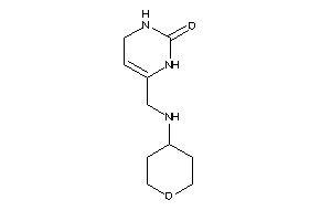 Image of 6-[(tetrahydropyran-4-ylamino)methyl]-3,4-dihydro-1H-pyrimidin-2-one