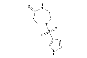1-(1H-pyrrol-3-ylsulfonyl)-1,4-diazepan-5-one