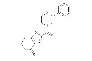 2-(2-phenylmorpholine-4-carbonyl)-6,7-dihydro-5H-benzofuran-4-one