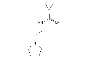 N-(2-pyrrolidinoethyl)cyclopropanecarboxamidine