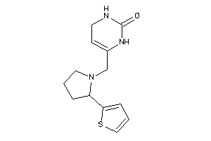 6-[[2-(2-thienyl)pyrrolidino]methyl]-3,4-dihydro-1H-pyrimidin-2-one