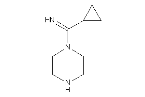[cyclopropyl(piperazino)methylene]amine