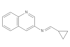 Cyclopropylmethylene(3-quinolyl)amine