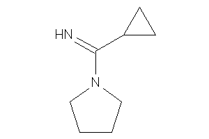 [cyclopropyl(pyrrolidino)methylene]amine