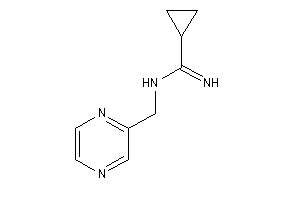 Image of N-(pyrazin-2-ylmethyl)cyclopropanecarboxamidine