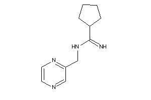 N-(pyrazin-2-ylmethyl)cyclopentanecarboxamidine