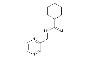 N-(pyrazin-2-ylmethyl)cyclohexanecarboxamidine