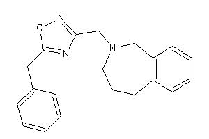 5-benzyl-3-(1,3,4,5-tetrahydro-2-benzazepin-2-ylmethyl)-1,2,4-oxadiazole