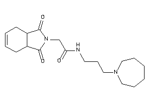 N-[3-(azepan-1-yl)propyl]-2-(1,3-diketo-3a,4,7,7a-tetrahydroisoindol-2-yl)acetamide