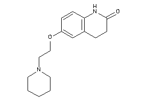 6-(2-piperidinoethoxy)-3,4-dihydrocarbostyril