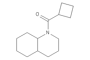 3,4,4a,5,6,7,8,8a-octahydro-2H-quinolin-1-yl(cyclobutyl)methanone