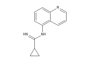 N-(5-quinolyl)cyclopropanecarboxamidine