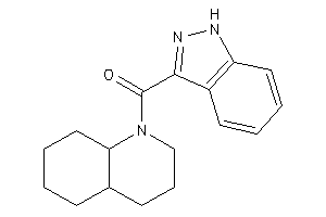 3,4,4a,5,6,7,8,8a-octahydro-2H-quinolin-1-yl(1H-indazol-3-yl)methanone