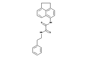 N'-acenaphthen-5-yl-N-phenethyl-oxamide