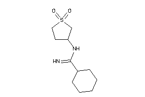 Image of N-(1,1-diketothiolan-3-yl)cyclohexanecarboxamidine