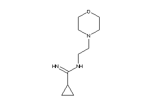 N-(2-morpholinoethyl)cyclopropanecarboxamidine