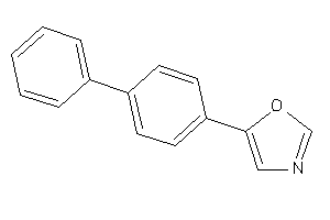 5-(4-phenylphenyl)oxazole