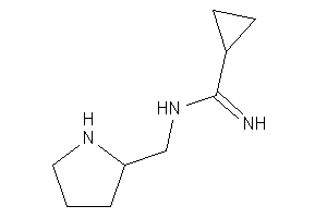 N-(pyrrolidin-2-ylmethyl)cyclopropanecarboxamidine