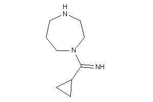 [cyclopropyl(1,4-diazepan-1-yl)methylene]amine